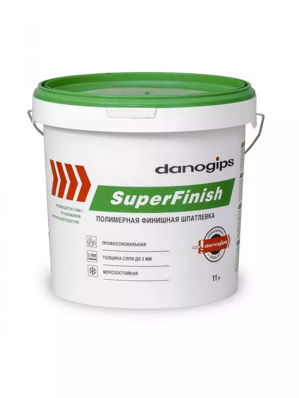 Шпатлевка готовая DANOGIPS финишная 5 кг