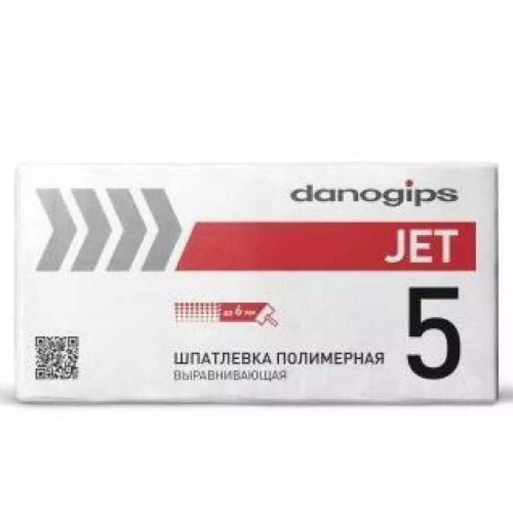 DANOGIPS  JET 5. Шпатлевка полимерная. РБ 25 кг.