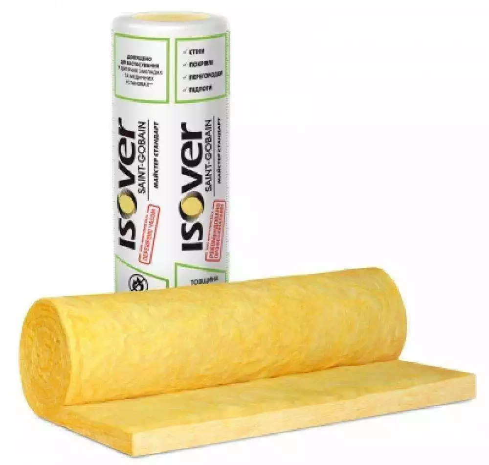 Isover Мастер Стандарт Твин, 50*1220*8250 мм В рулоне 20 м2/1м3