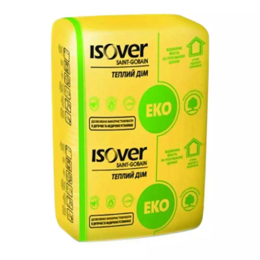 Isover Warm House Slab Теплый Дом, РФ. Толщина 50 мм. В пачке 9,99 м2/,0,5м3