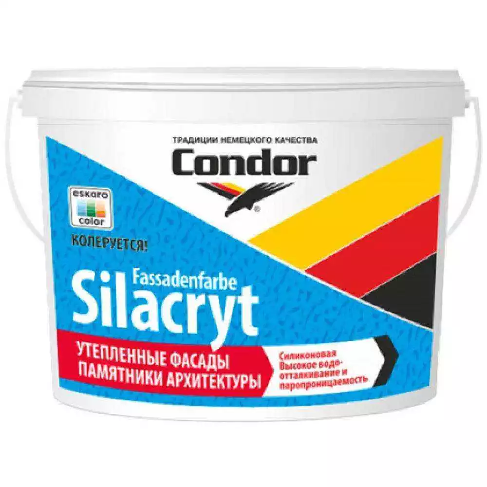 Краска Condor Fassadenfarbe Silacryt (7.5кг)
