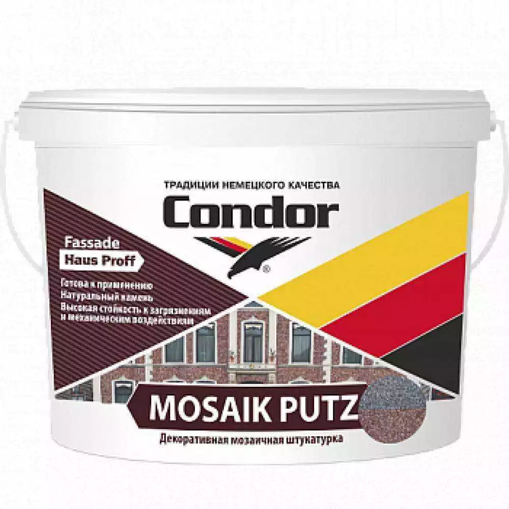 Декоративная мозаичная штукатурка Condor Mosaik Putz 25 кг