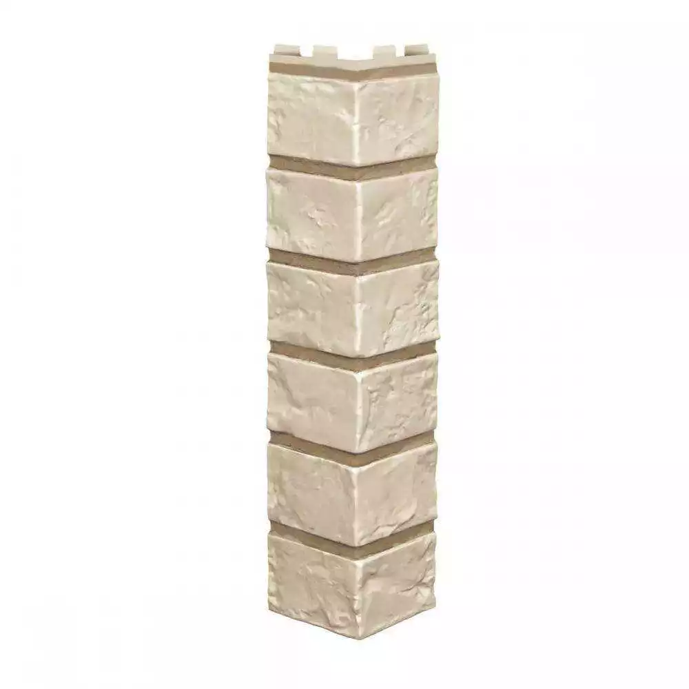 Угол наружный ТЕХНОНИКОЛЬ ОПТИМА Кирпич Слоновая кость