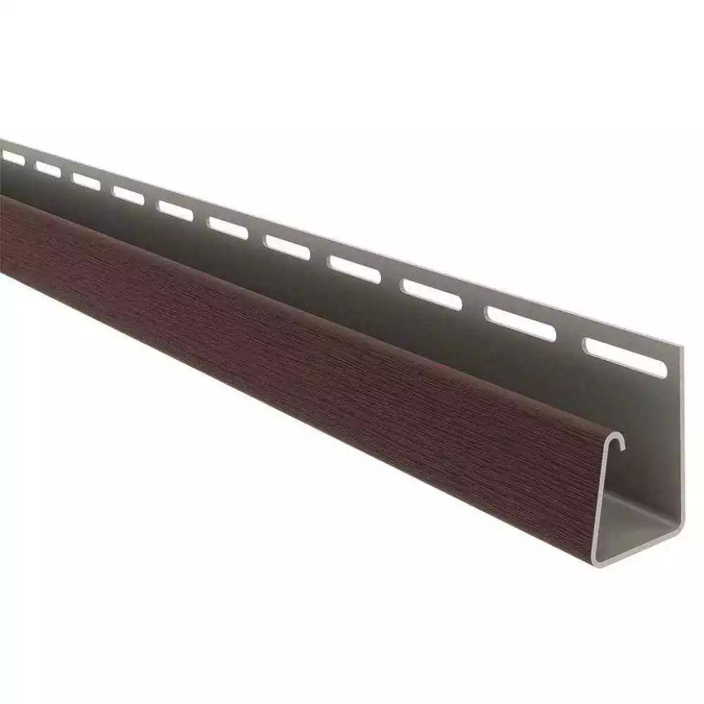 J-профиль для фасадных панелей ТЕХНОНИКОЛЬ Темно-коричневый (3 м)
