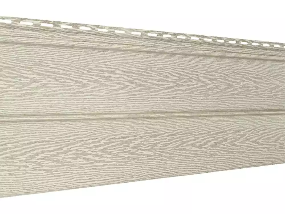 Сайдинг "Тимбер-Блок" Ясень (беленый, золотистый)