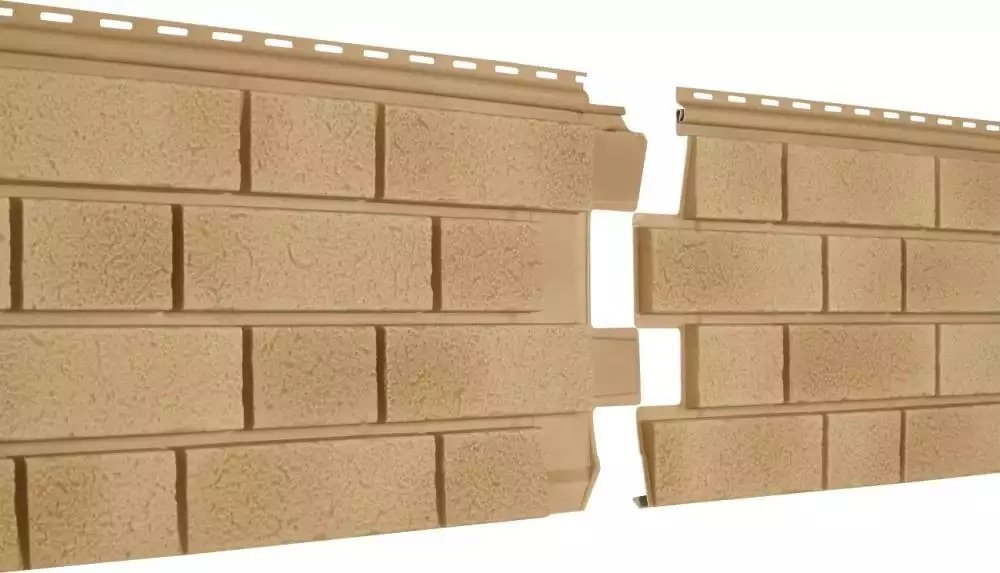 Сайдинг STONE-HAUSE  S-LOCK "Клинкер" балтик (Магма, пустыня, светлая медь, холодный цемент)