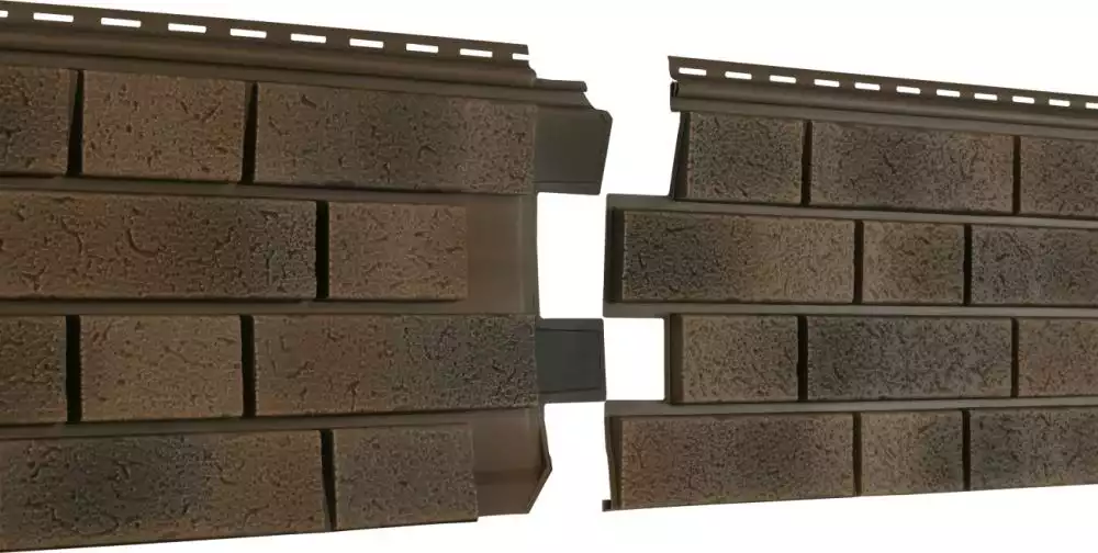 Сайдинг STONE-HAUSE S-Lock "Клинкер" нордик (Дым, лава, пепел, песок)