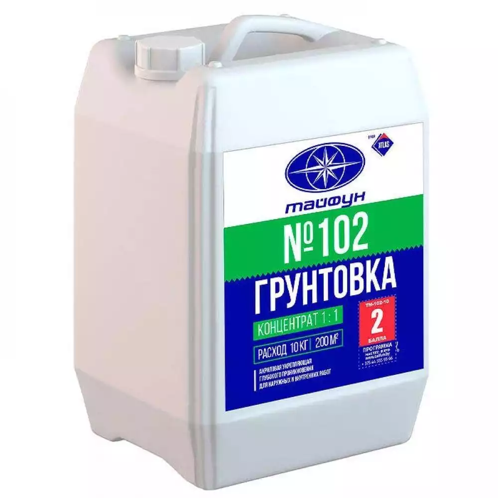Грунтовка Тайфун Мастер №102 концентрат 10 кг
